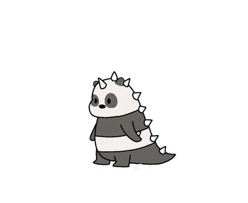 🐼 Стикер «Дракончики» для Telegram
