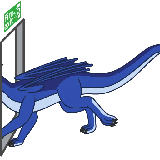 😋 Стикер «Animated Dragon» для Telegram