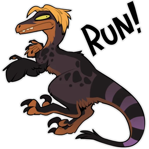 😱 Стикер «Zazush the dragon» для Telegram