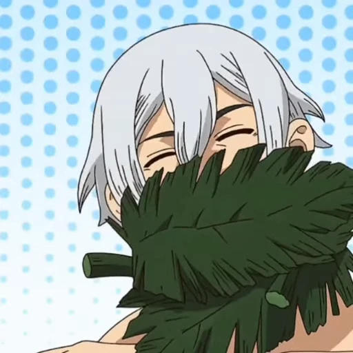 🍃 Стикер «Dr Stone» для Telegram