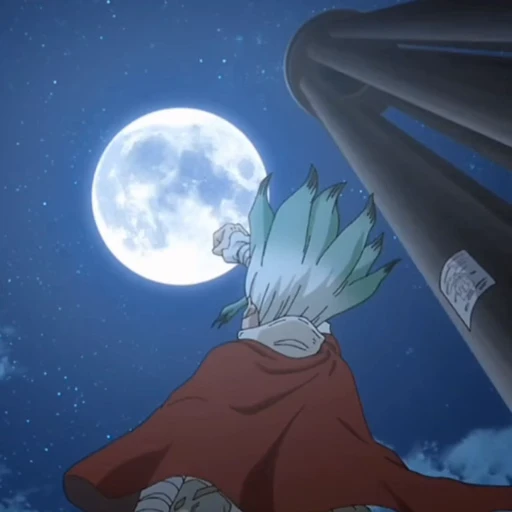 🌑 Стикер «Dr Stone» для Telegram