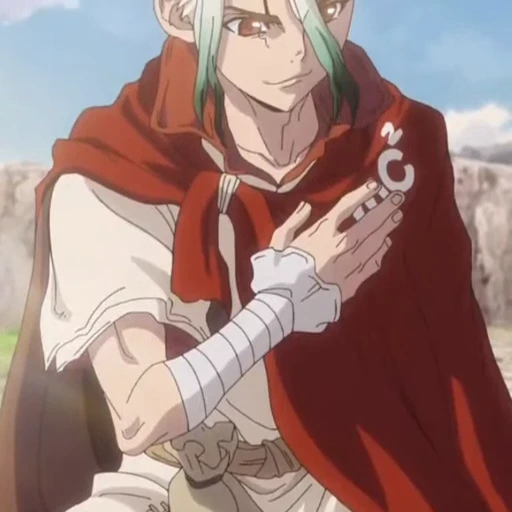 🤩 Стикер «Dr Stone» для Telegram
