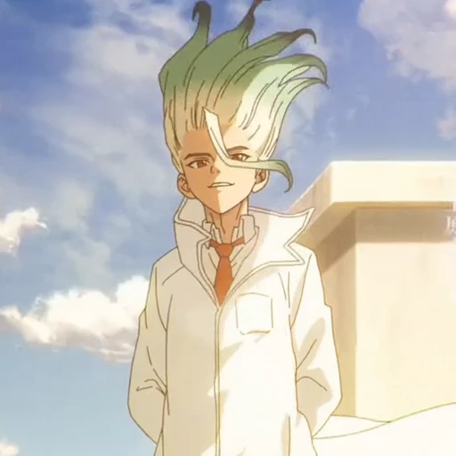 🙂 Стикер «Dr Stone» для Telegram