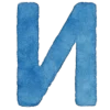 🤩 Эмодзи «Акварельные буквы, цветы» для Telegram