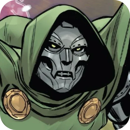 😠 Стикер «Dr Doom» для Telegram