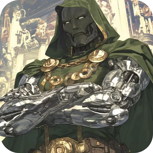 🤨 Стикер «Dr Doom» для Telegram