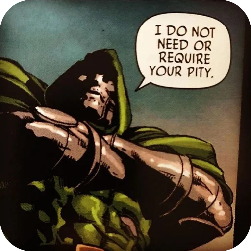 🙁 Стикер «Dr Doom» для Telegram