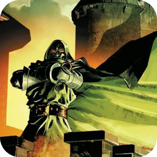 😠 Стикер «Dr Doom» для Telegram