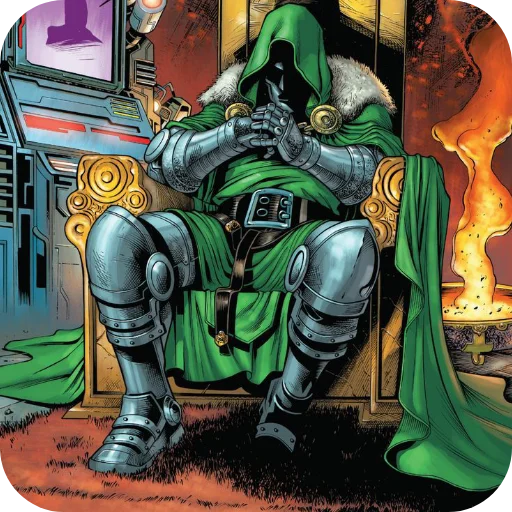 🪑 Стикер «Dr Doom» для Telegram