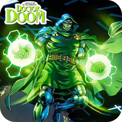 🦠 Стикер «Dr Doom» для Telegram