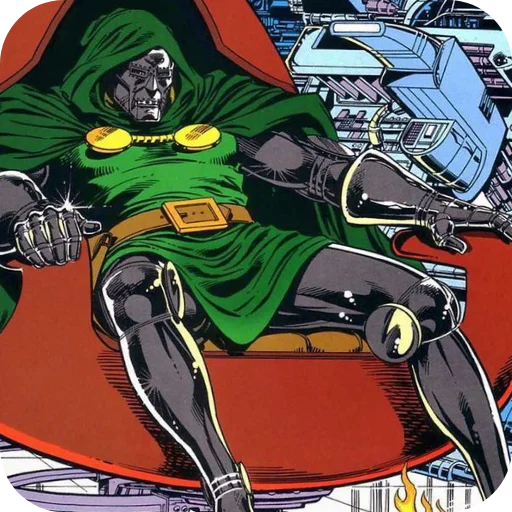 🪑 Стикер «Dr Doom» для Telegram