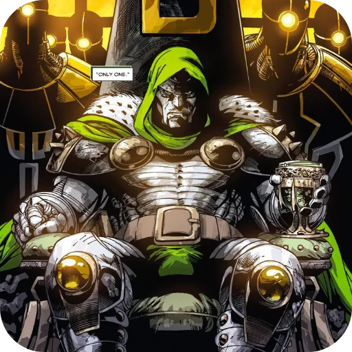 🪑 Стикер «Dr Doom» для Telegram