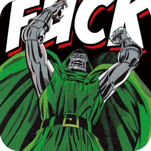 🤬 Стикер «Dr Doom» для Telegram