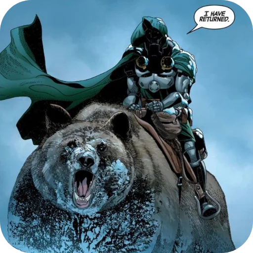 🐻 Стикер «Dr Doom» для Telegram