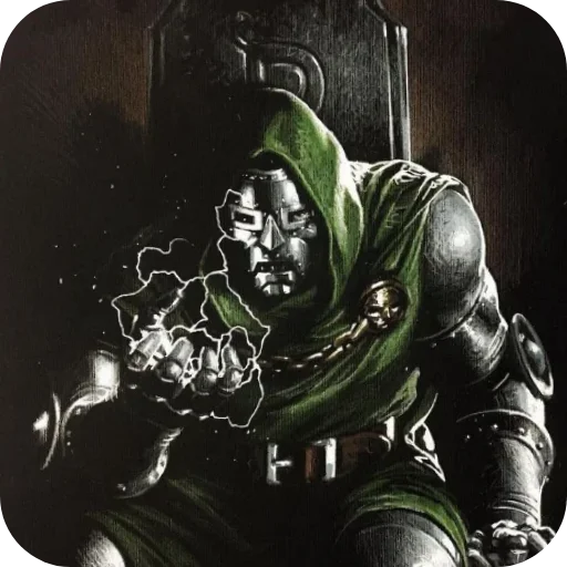😠 Стикер «Dr Doom» для Telegram