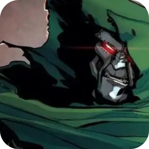 😠 Стикер «Dr Doom» для Telegram