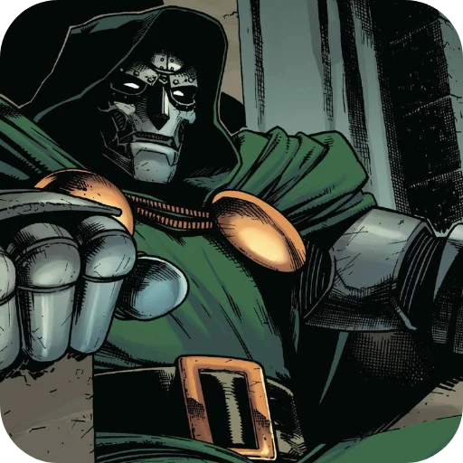 🙁 Стикер «Dr Doom» для Telegram