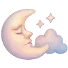 🌜 Эмодзи «Dreamcore #core #vibe» для Telegram
