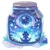 👁 Эмодзи «💙 Набор эмоджи со зверьками в банках» для Telegram