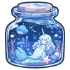 🧜‍♀️ Эмодзи «💙 Набор эмоджи со зверьками в банках» для Telegram