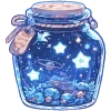 ✨ Эмодзи «💙 Набор эмоджи со зверьками в банках» для Telegram