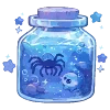 🕷 Эмодзи «💙 Набор эмоджи со зверьками в банках» для Telegram
