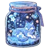 🦊 Эмодзи «💙 Набор эмоджи со зверьками в банках» для Telegram