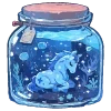 🐴 Эмодзи «💙 Набор эмоджи со зверьками в банках» для Telegram
