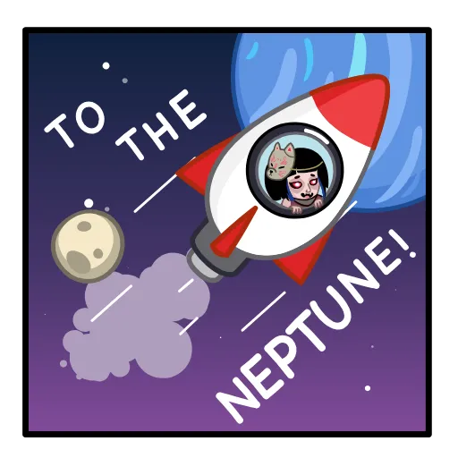 🚀 Стикер «Dream Walkers NFT» для Telegram