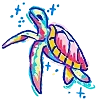 🐢 Эмодзи «dreamy heaven» для Telegram