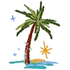🌴 Эмодзи «dreamy heaven» для Telegram