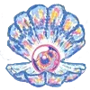 🐚 Эмодзи «dreamy heaven» для Telegram