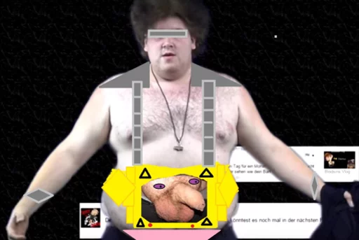 🔎 Стикер «Drachenlord» для Telegram