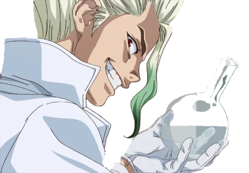 🧪 Стикер «Dr.Stone» для Telegram