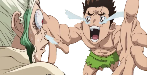 😂 Стикер «Dr.Stone» для Telegram