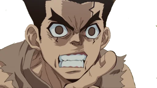 😡 Стикер «Dr.Stone» для Telegram