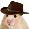 🤠 Эмодзи «Хомяк В Шляпе» для Telegram