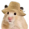 👩‍🌾 Эмодзи «Хомяк В Шляпе» для Telegram
