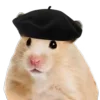 👨‍🎨 Эмодзи «Хомяк В Шляпе» для Telegram