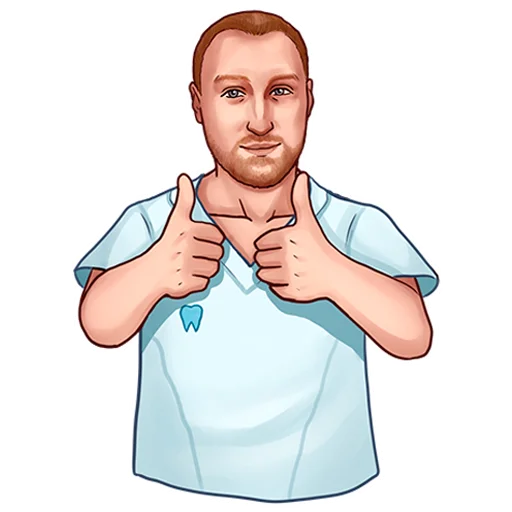 Стикерпак Dr.Volberg для Telegram — скачать