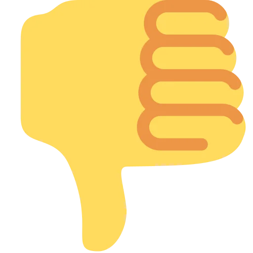 👎 Стикер «Twemoji [Discord & Twitter]» для Telegram