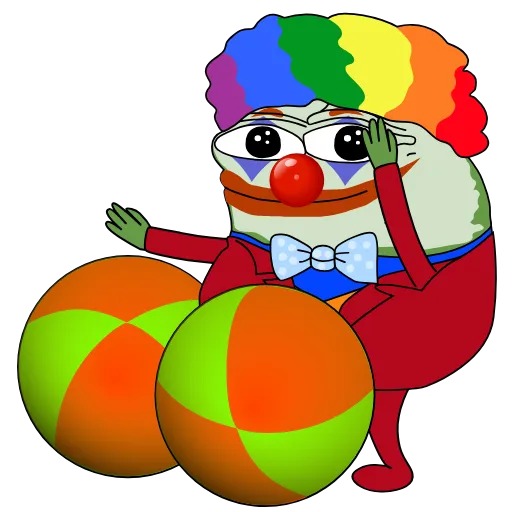 🤡 Стикер «Duba$$» для Telegram