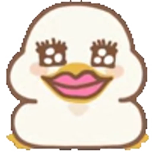 👄 Эмодзи «duck duck» для Telegram