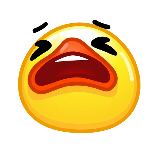 😫 Стикер «Duck Emoji» для Telegram