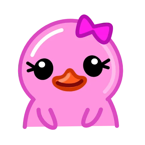 🎀 Эмодзи «Telegram Ducks» для Telegram