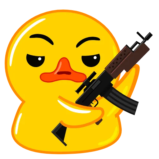 🔫 Эмодзи «Telegram Ducks» для Telegram