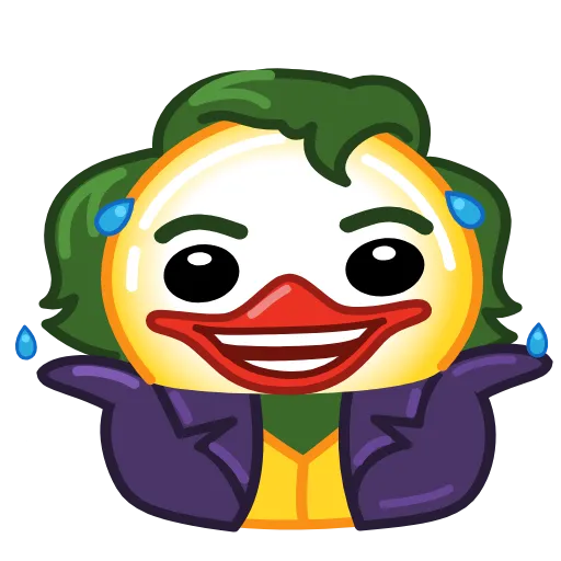 😂 Эмодзи «Telegram Ducks» для Telegram
