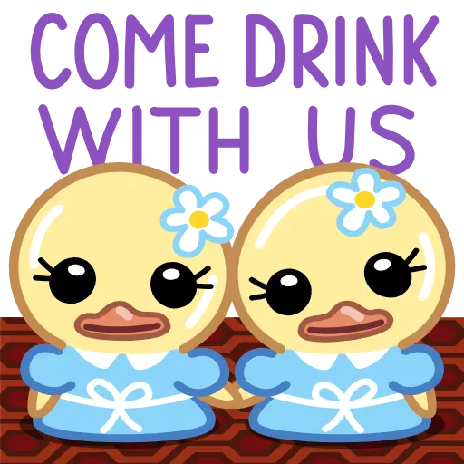 👯‍♀ Эмодзи «Telegram Ducks» для Telegram