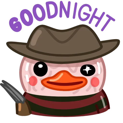 😴 Эмодзи «Telegram Ducks» для Telegram