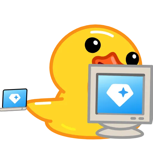 💻 Эмодзи «GRAM Ducks» для Telegram